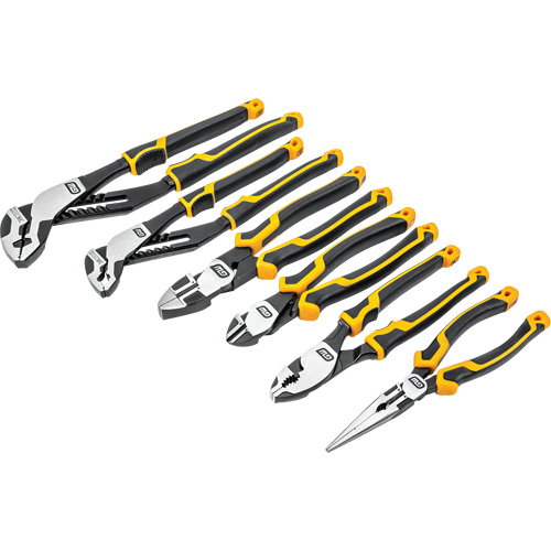 PITBULL Dual Material Mixed Plier Set, 6 Pieces Rock Safety Industrial Ltd
