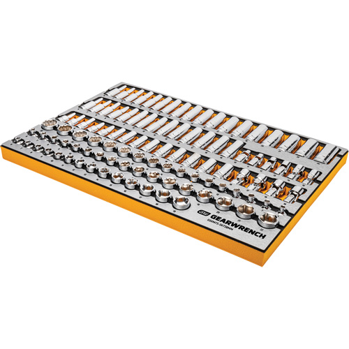 MEGAMOD Master Mechanics Tool Set in Premium Modular Foam Trays with Tool Storage, 1024 Pieces Rock Safety Industrial Ltd
