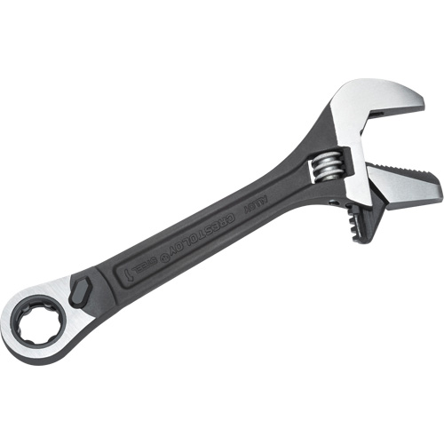 Ensemble de cannelure & cl&eacute; ajustable Pass-Thru X6 11 mcx, 13" lo, la max. 2-27/50", Phosphate noir Rock Safety Industrial Ltd