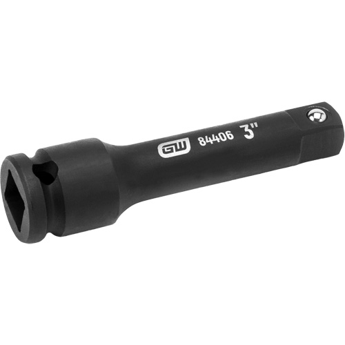 Jeu de rallonges &agrave; chocs, Prise de 3/8", Fini Phosphate de mangan&egrave;se, 4 Mcx Rock Safety Industrial Ltd