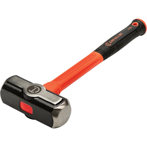 Fiberglass Engineer Hammer, 4 lbs Head Weight, 14" L Rock Safety Industrial Ltd