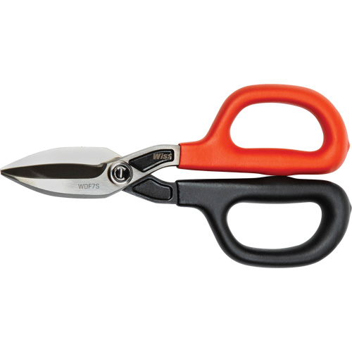 Straight Pattern Tinner Snips, 1-31/50" Cut Length, Straight Cut Rock Safety Industrial Ltd