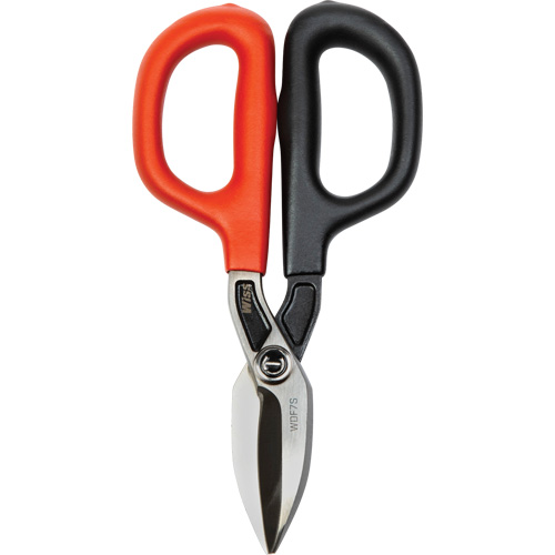 Straight Pattern Tinner Snips, 1-31/50" Cut Length, Straight Cut Rock Safety Industrial Ltd