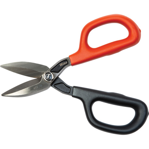 Straight Pattern Tinner Snips, 1-31/50" Cut Length, Straight Cut Rock Safety Industrial Ltd