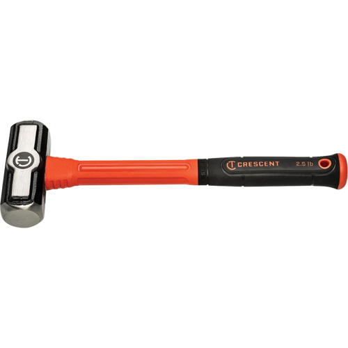 Fiberglass Engineer Hammer, 2.5 lbs Head Weight, 13-1/2" L Rock Safety Industrial Ltd
