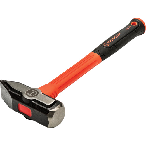 Fiberglass Blacksmith Hammer, 2.5 lbs Head Weight, 13-1/2" L Rock Safety Industrial Ltd