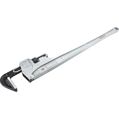 Cl&eacute; &agrave; tuyaux, Cap des m&acirc;choires 6", Longueur 48", Fini Rev&ecirc;tement en poudre, Prise Non-ergonomique Rock Safety Industrial Ltd
