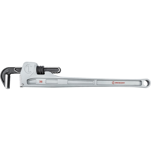 Cl&eacute; &agrave; tuyaux, Cap des m&acirc;choires 5", Longueur 36", Fini Rev&ecirc;tement en poudre, Prise Non-ergonomique Rock Safety Industrial Ltd
