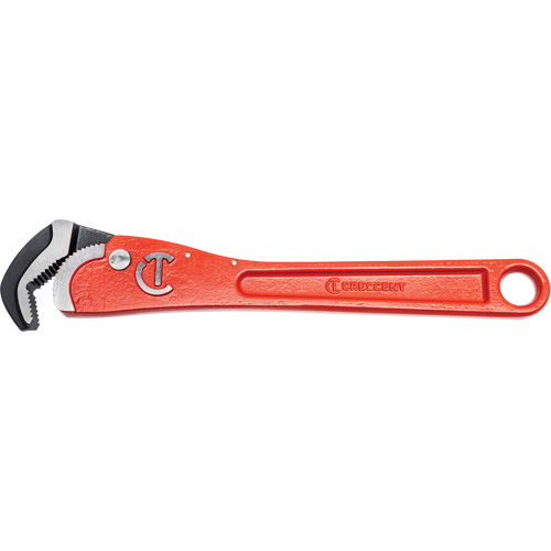 Cl&eacute; pour tuyau acier auto-ajustable, Cap des m&acirc;choires 1-1/2", Longueur 12", Fini Rev&ecirc;tement en poudre, Prise Non-ergonomique Rock Safety Industrial Ltd