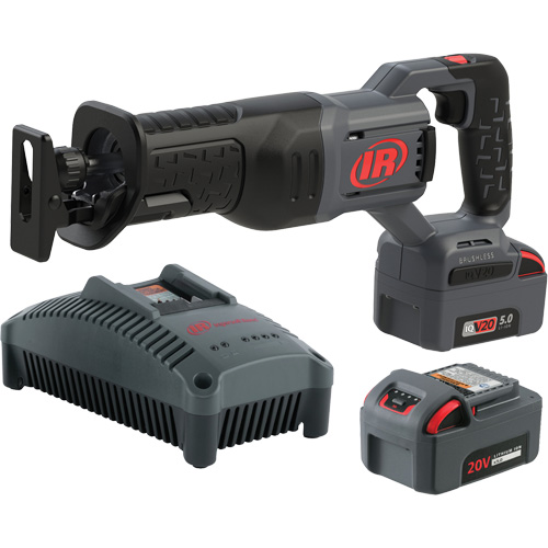 Cordless Reciprocating Saw Kit, 20 V, Lithium-Ion Battery, 3000 SPM Rock Safety Industrial Ltd