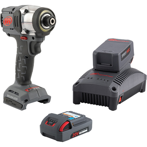 Quick-Change Cordless Impact Driver Kit, 20 V, 1/4" Socket Rock Safety Industrial Ltd