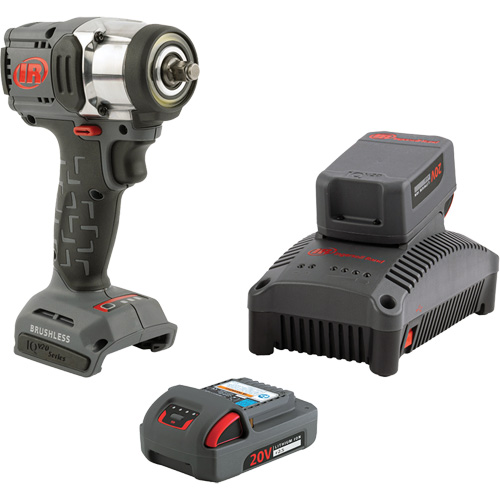 Compact Cordless Impact Driver Kit, 20 V, 3/8" Socket Rock Safety Industrial Ltd