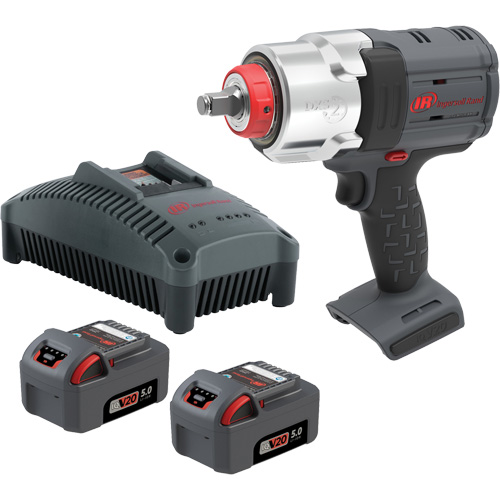 DXS2&reg; Cordless Impact Wrench Kit, 20 V, 1/2" Socket Rock Safety Industrial Ltd