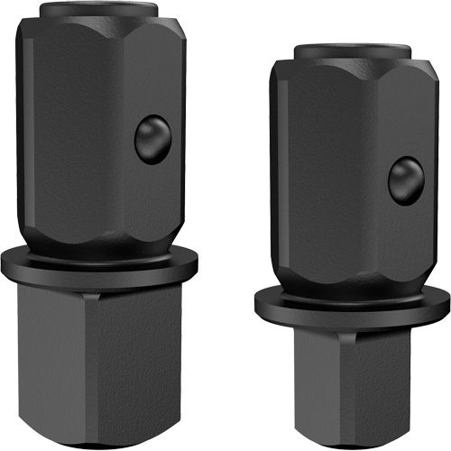 Jeu de carr&eacute;s d'entraînement de rechange de 3/8" et 1/2"pour cl&eacute; &agrave; cliquet &agrave; t&ecirc;te scell&eacute; DCF510 Rock Safety Industrial Ltd