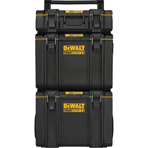 Syst&egrave;me de rangement sur roues TOUGHSYSTEM 2.0, 24" x 20-2/5" x 34-1/2", Noir/Jaune Rock Safety Industrial Ltd