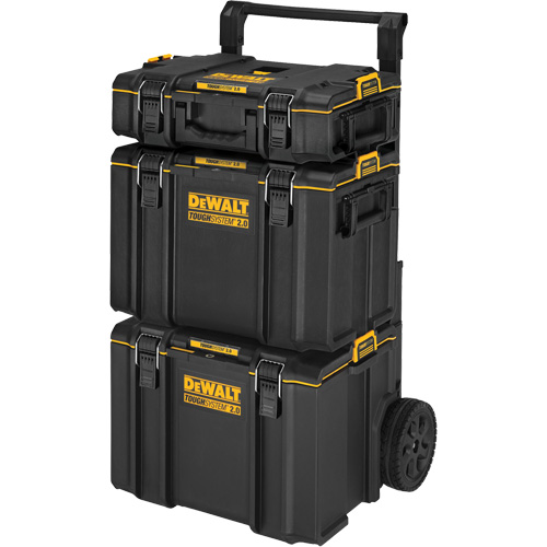 Syst&egrave;me de rangement sur roues TOUGHSYSTEM 2.0, 24" x 20-2/5" x 34-1/2", Noir/Jaune Rock Safety Industrial Ltd