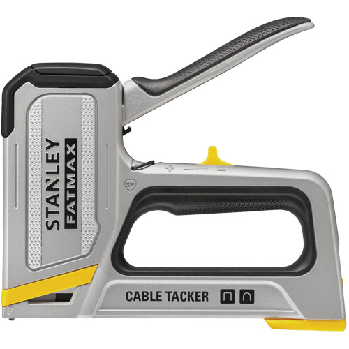 Agrafeuse pour c&acirc;ble 2-en-1 FATMAX , Agrafes 8 mm/10 mm/11 mm/12 mm/14 mm Rock Safety Industrial Ltd