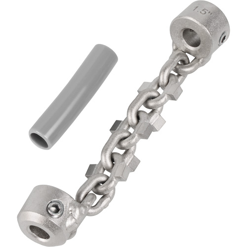 1-1/4" - 1-1/2" Standard Chain Knocker for 1/4" Chain Snake Cable Rock Safety Industrial Ltd