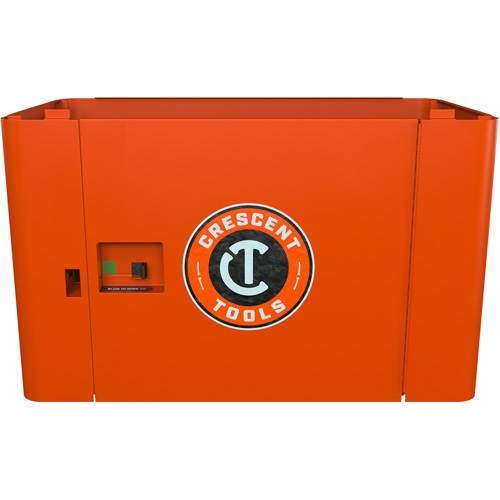 Armoire de rangement s&eacute;curis&eacute;e RAILWORKS en acier avec panneau &agrave; porte simple verrouillable Rock Safety Industrial Ltd
