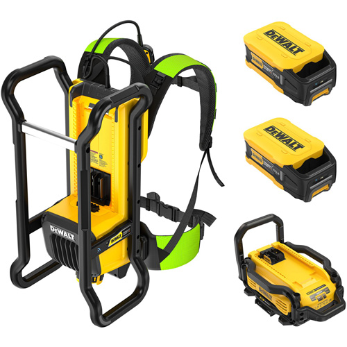 Ensemble de vibrateur sac-&agrave;-dos POWERSHIFT Rock Safety Industrial Ltd