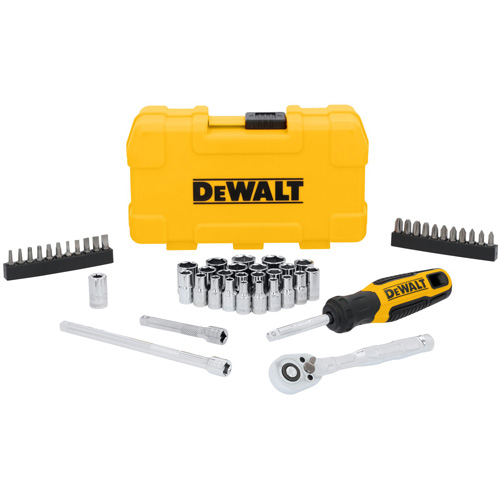 Jeu d'outils pour m&eacute;canicien de 1/4"  Rock Safety Industrial Ltd