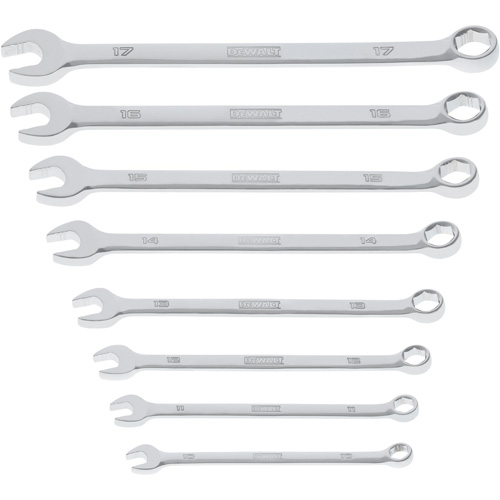 TOUGHSERIES Wrench Set, Combination, 8 Pieces, Metric Rock Safety Industrial Ltd