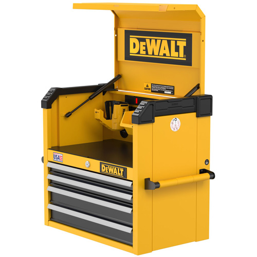 Coffre &agrave; outils robuste, 26" la, 4 tiroirs, Jaune Rock Safety Industrial Ltd
