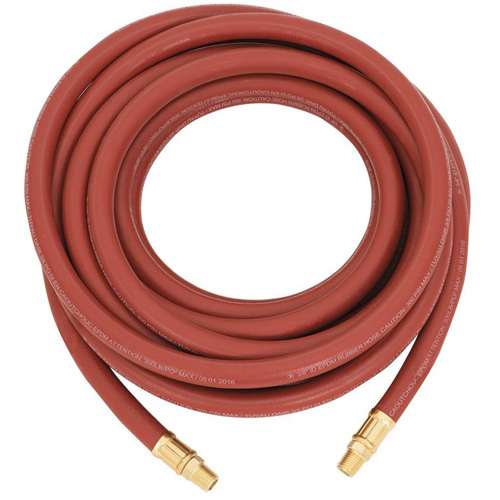 AH3850RB Hose, Air, Rubber, 3/8" dia. x 50', 300 psi, 1/4 NPT Rock Safety Industrial Ltd