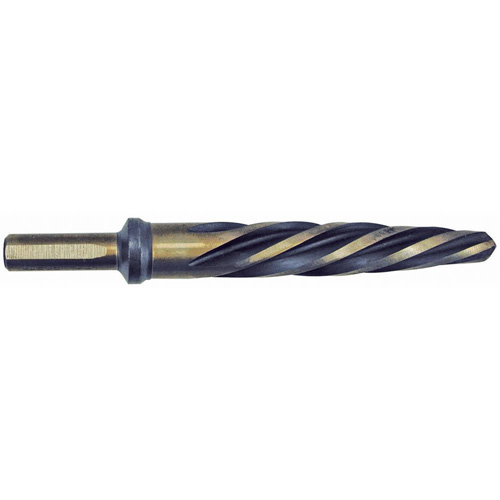 JET-KUT&reg; B & G Premium Car Reamer, 5/8", Spiral Flute, High Speed Steel, 3-Flat Shank Rock Safety Industrial Ltd