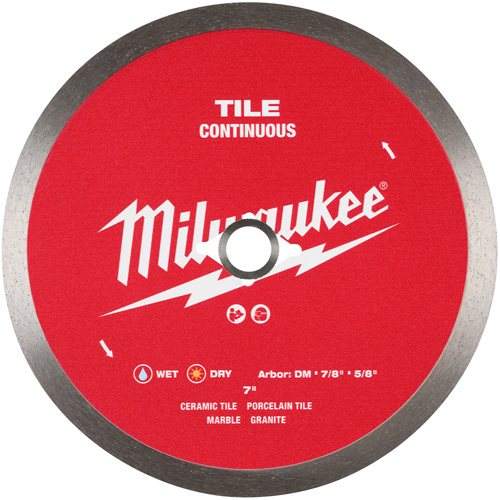 Lame diamant&eacute;e continue pour tuiles Rock Safety Industrial Ltd