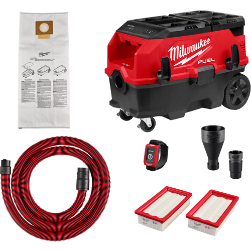 Extracteur de poussi&egrave;re &agrave; deux batteries M18 FUEL de 9 gallons, compatible avec PACKOUT avec trousse VACLINK, 27-3/4" x 19" Rock Safety Industrial Ltd