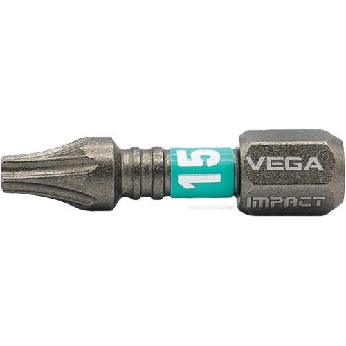 Embout Impactech, Torx, T-15, Prise 1/4" Rock Safety Industrial Ltd