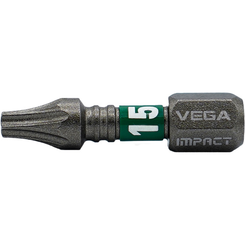 Embout Impactech, Torx inviolable, T-15, Prise 1/4" Rock Safety Industrial Ltd