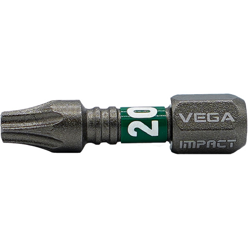 Embout Impactech, Torx inviolable, T-20, Prise 1/4" Rock Safety Industrial Ltd