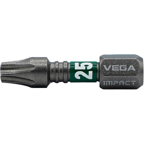 Embout Impactech, Torx inviolable, T-25, Prise 1/4" Rock Safety Industrial Ltd