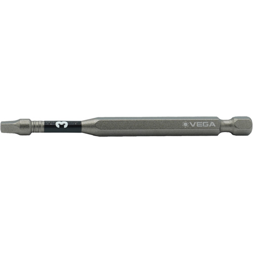 Embout pour outils &eacute;lectriques Impactech, Carr&eacute;e, Embout #3, Prise 1/4", Longueur 6" Rock Safety Industrial Ltd