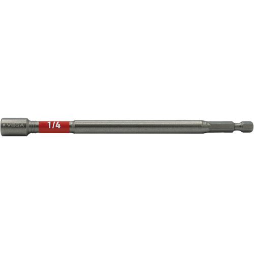 Impactech&reg; Nut Driver, 1/4" Tip, 1/4" Drive, 6" L, Magnetic Rock Safety Industrial Ltd
