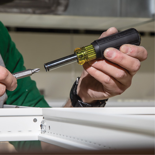 11-in-1 Magnetic Screwdriver / Nut Driver, Cushion Grip Handle Rock Safety Industrial Ltd