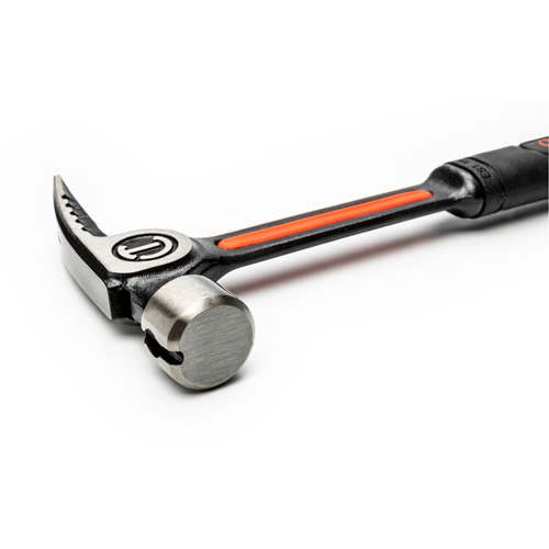 Marteau de charpente &agrave; face douce, 22 oz, Prise en Acier plein, 16" lo Rock Safety Industrial Ltd