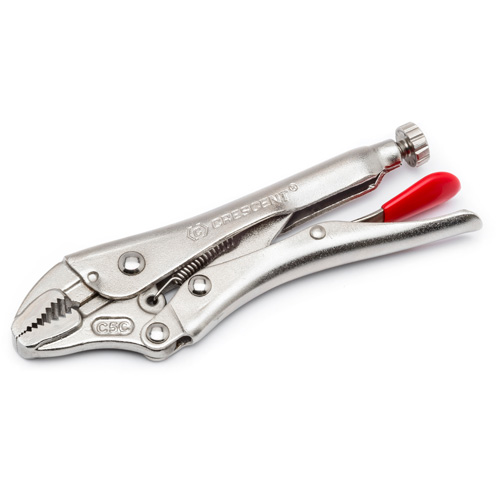 Pince-&eacute;tau avec coupe-fils, Longueur 7", M&acirc;choire courb&eacute;e Rock Safety Industrial Ltd