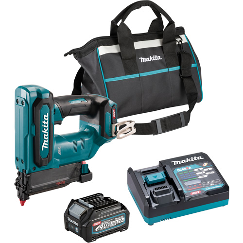 Ensemble cloueuse &agrave; broches de calibre 23 de 1-3/8" sans-fil 40?V?max XGT avec moteur sans balai, 40 V, Lithium-ion Rock Safety Industrial Ltd