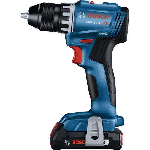 Trousse perceuse-visseuse compacte sans balais, Lithium-ion, 18 V, Mandrin 1/2", Couple 400 lb-po Rock Safety Industrial Ltd