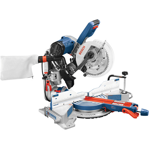 Dual-Bevel Glide Miter Saw, 10", 15 A, 120 V Rock Safety Industrial Ltd