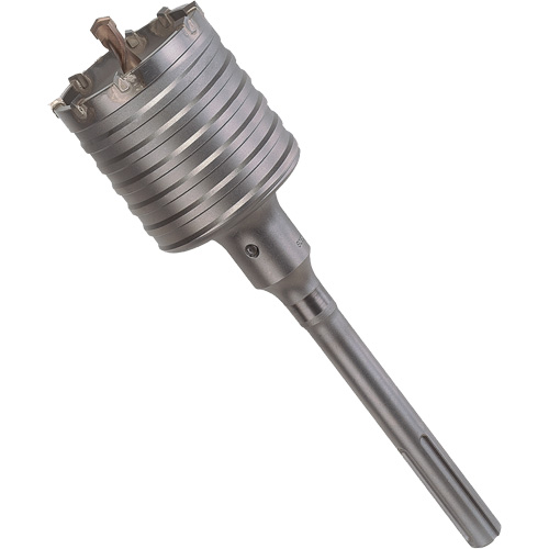 Foret-tr&eacute;pan pour marteau perforateur, 2-5/8", Profondeur de la coupe de 7" Rock Safety Industrial Ltd