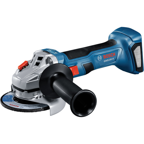 Rectifieuse angulaire sans balais avec interrupteur coulissant, Roue de 4-1/2", 18 V Rock Safety Industrial Ltd