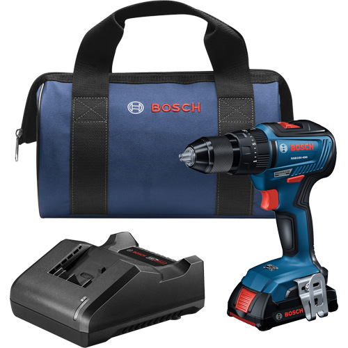 EC Brushless 1/2 In. Hammer Drill/Driver Kit, 1/2" Chuck, 18 V Rock Safety Industrial Ltd