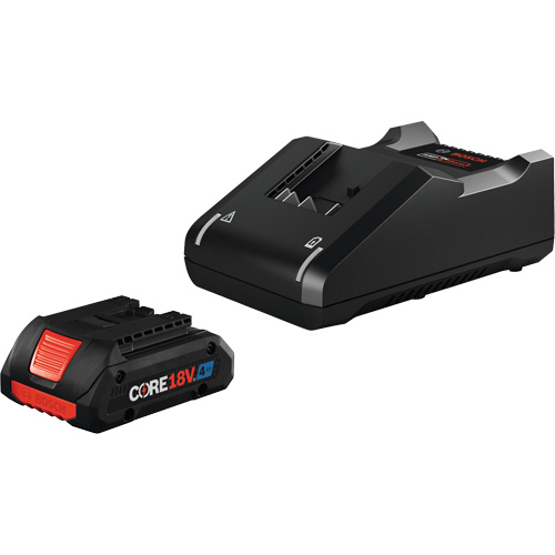 Trousse de d&eacute;part avec batterie et chargeur Advanced Power CORE18V 4 Ah, 18 V, Lithium-ion Rock Safety Industrial Ltd