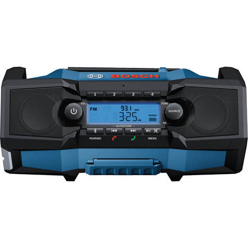 Radio de chantier compacte avec Bluetooth 5.0, Lithium-ion, 18 V Rock Safety Industrial Ltd
