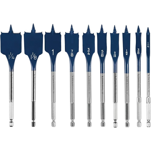 Daredevil&reg; Spade Bit Set, 10 Pieces Rock Safety Industrial Ltd
