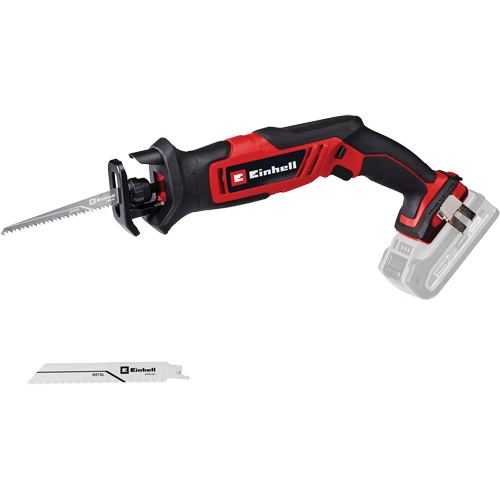 Scie alternative compacte &agrave; une main sans fil (outil seulement), 18 V, Lithium-ion Bloc-pile, 0-3000 coups/min Rock Safety Industrial Ltd